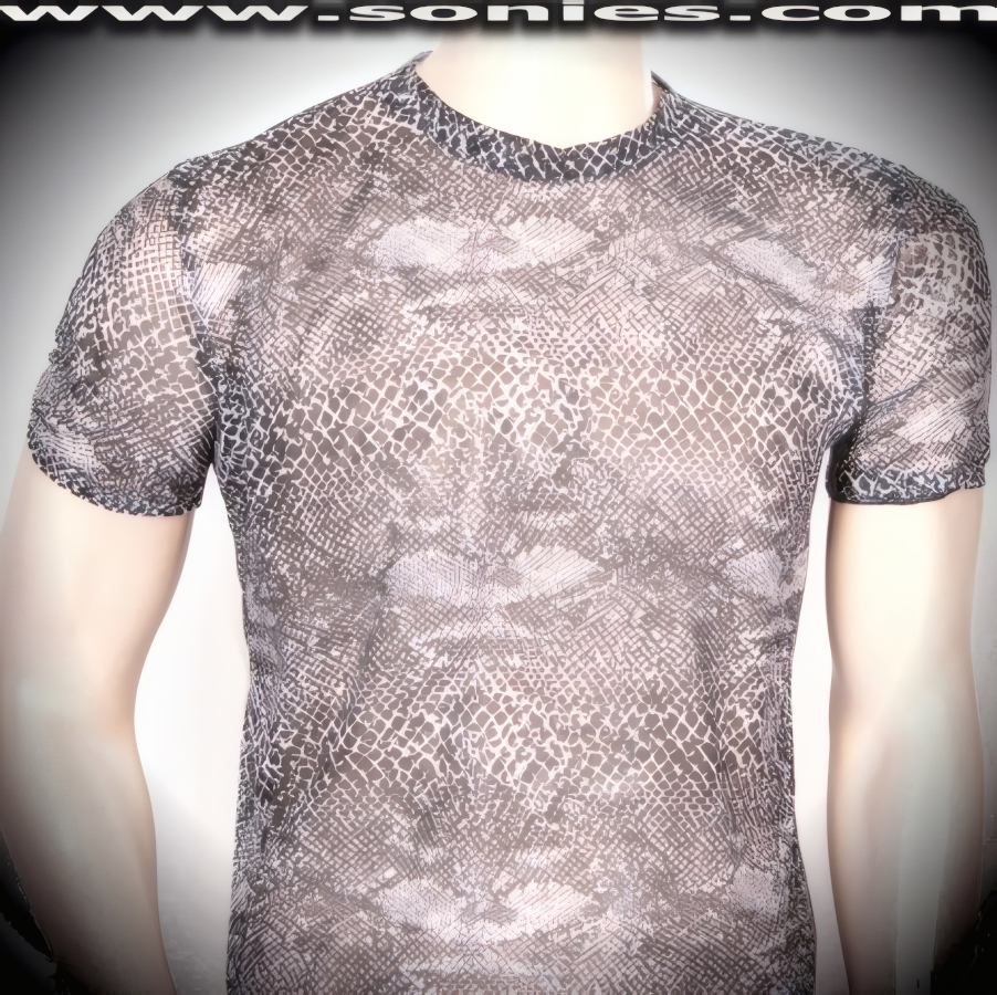 Seriphus Python Net Lycra T-Shirt