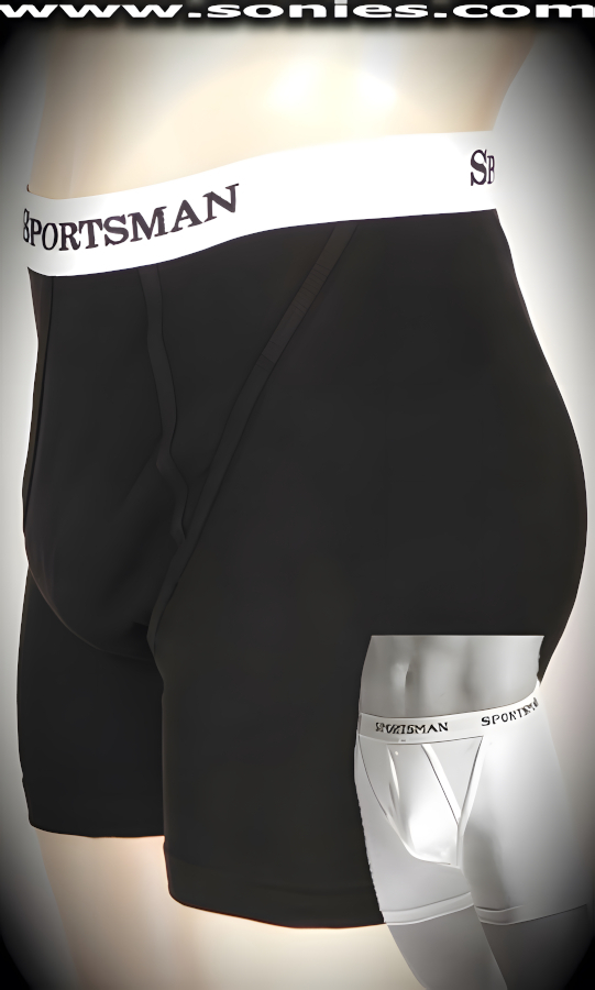 SPORTSMAN 100% Cotton Rib Knit Boxer Brief
