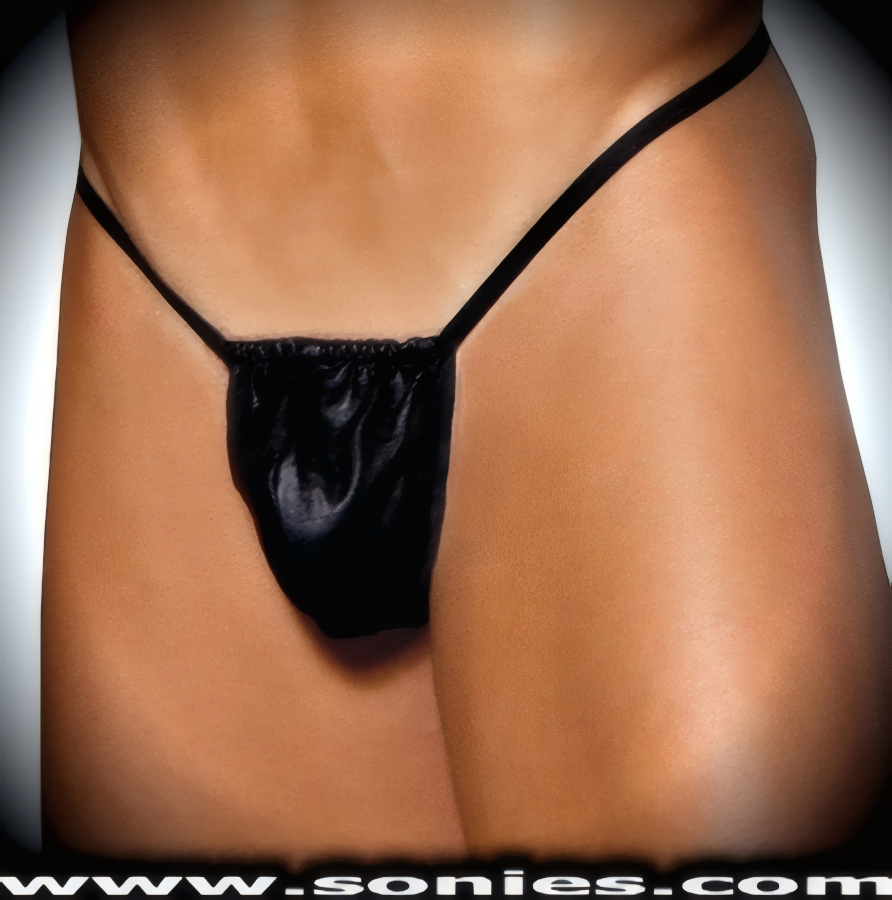 Man's Anand dance-wear leather posing strap G-String underwear