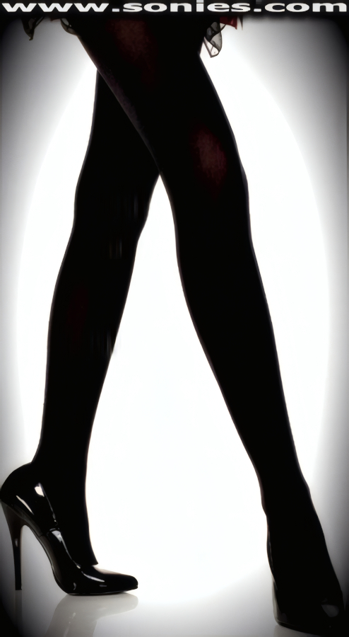 Soft and silky plus size opaque tights by Catherine's