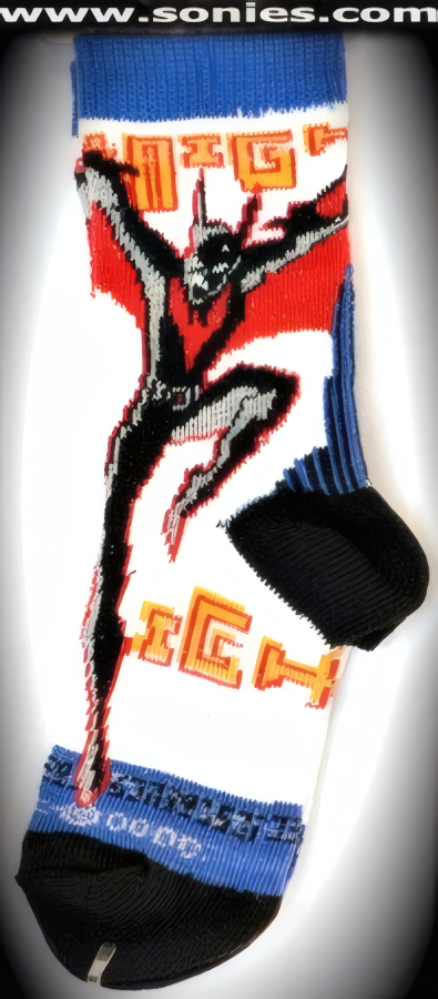Authentic Batman Beyond children's stretch cotton Lycra socks