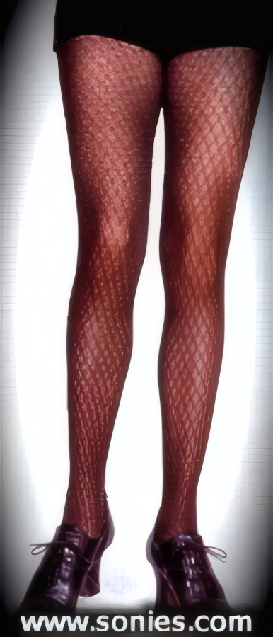 Diana stretch micro mesh À la Mode diamond Lycra tights