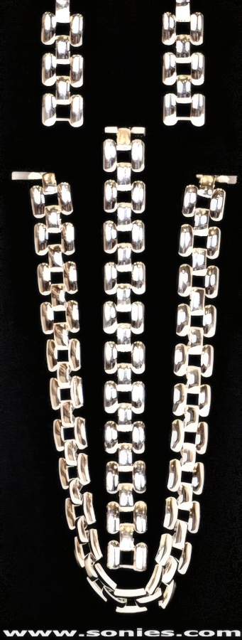 Diopater panther link chains 3-piece set