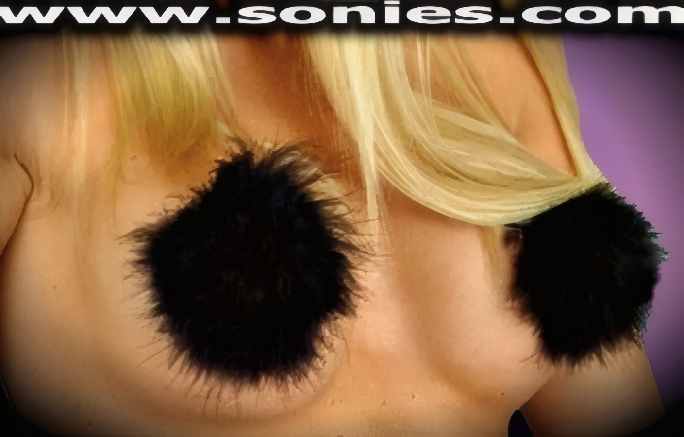 Fuji soft and fluffy marabou feather pasties