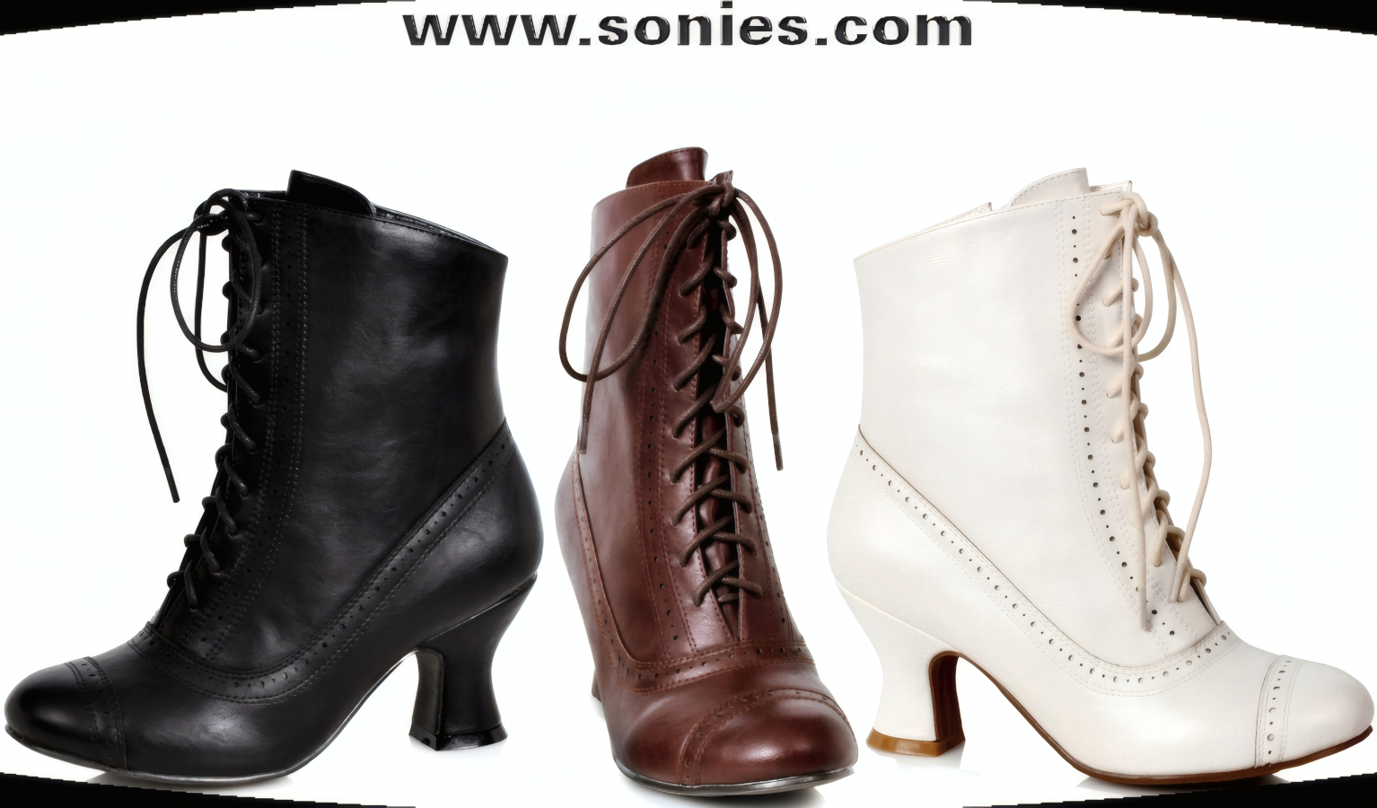 Sarah Victorian Bootie with 2½-inch Heel