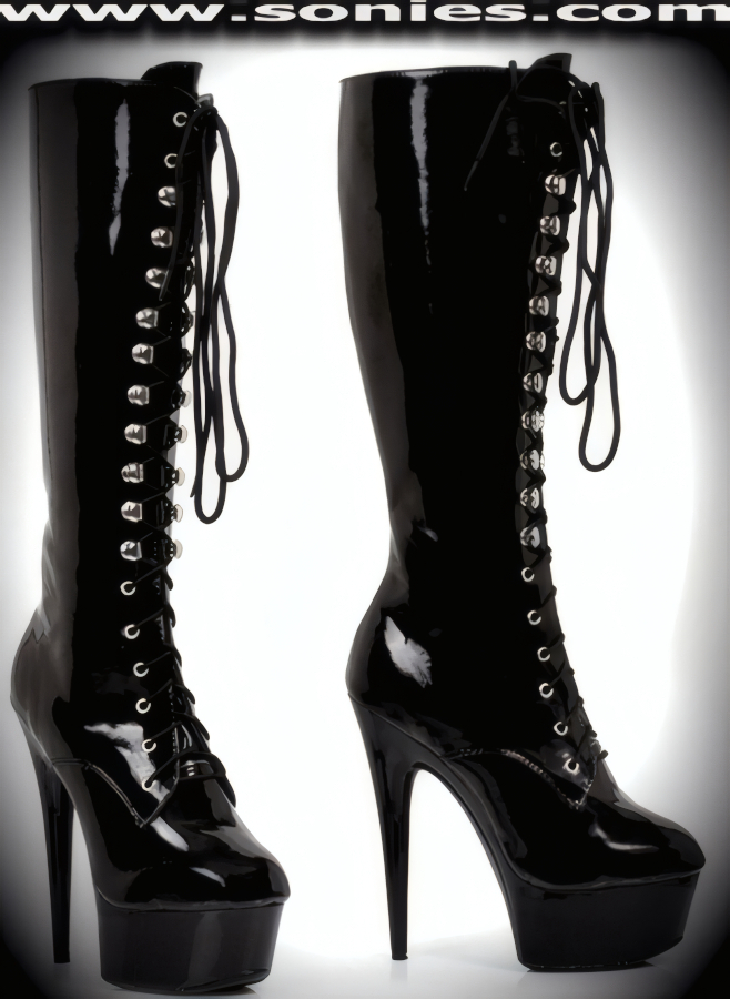 Jungle 6-Inch Vinyl Knee-High Boots