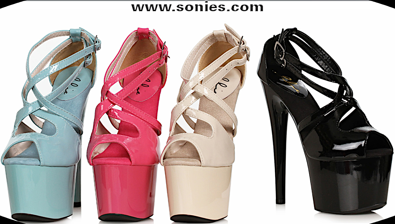 Tina 7-Inch Dual Strap Sandals