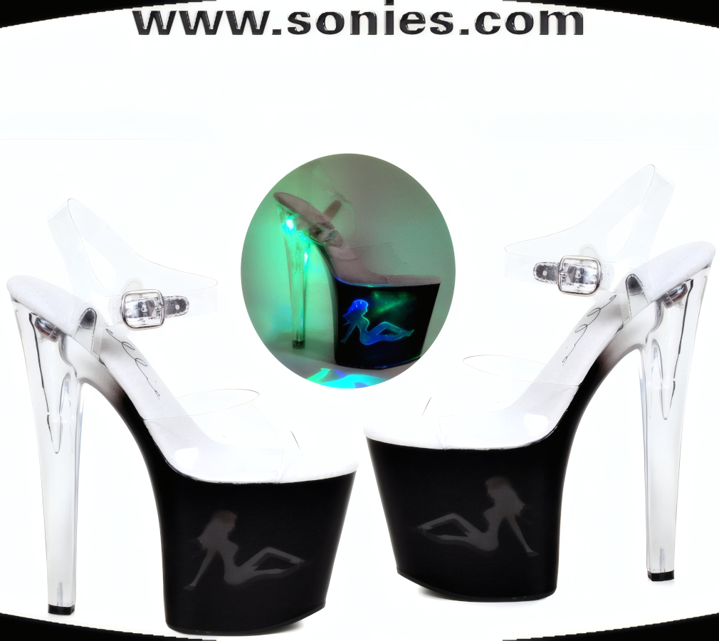 Tessa 8-Inch Light-Up Platform Sandals