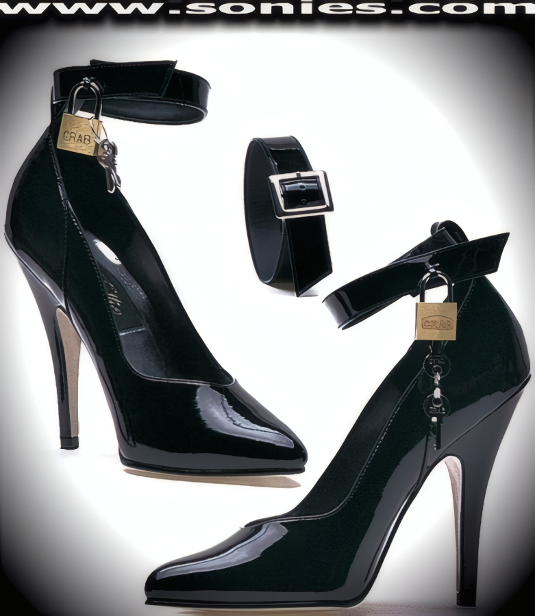 Kasey 5-Inch Vinyl Pointed-Toe High-Heel Shoes