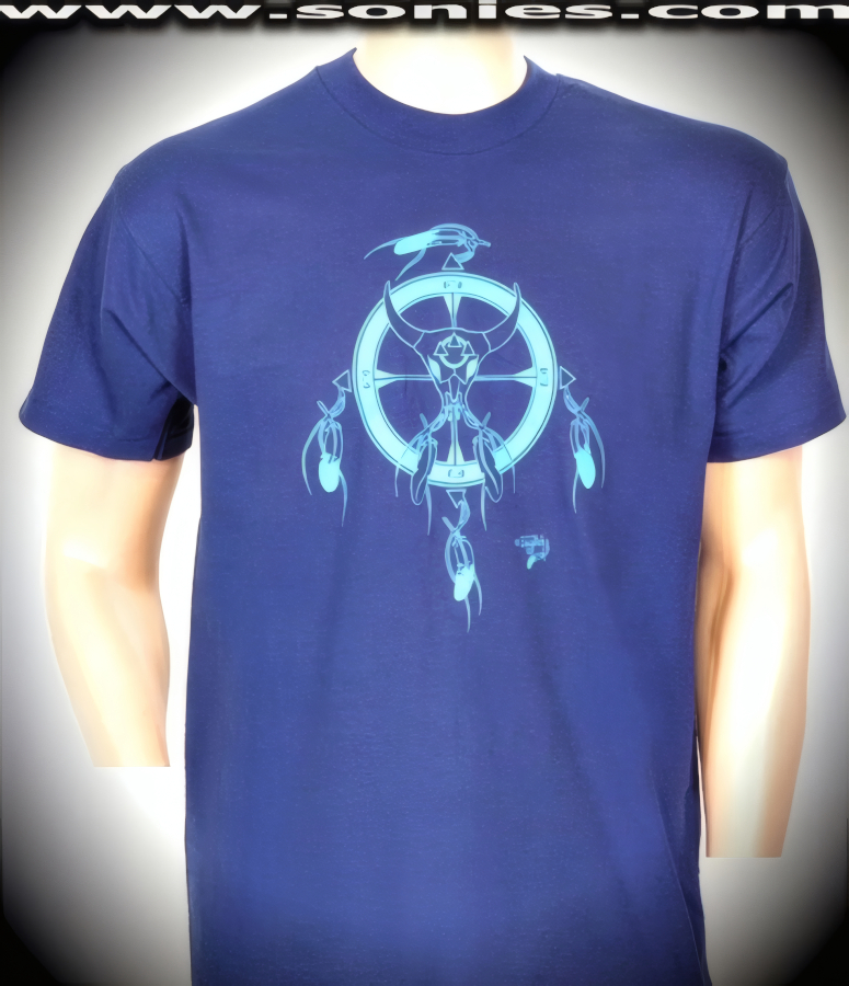 T-shirt with Native Unity dreamcatcher screen print art work