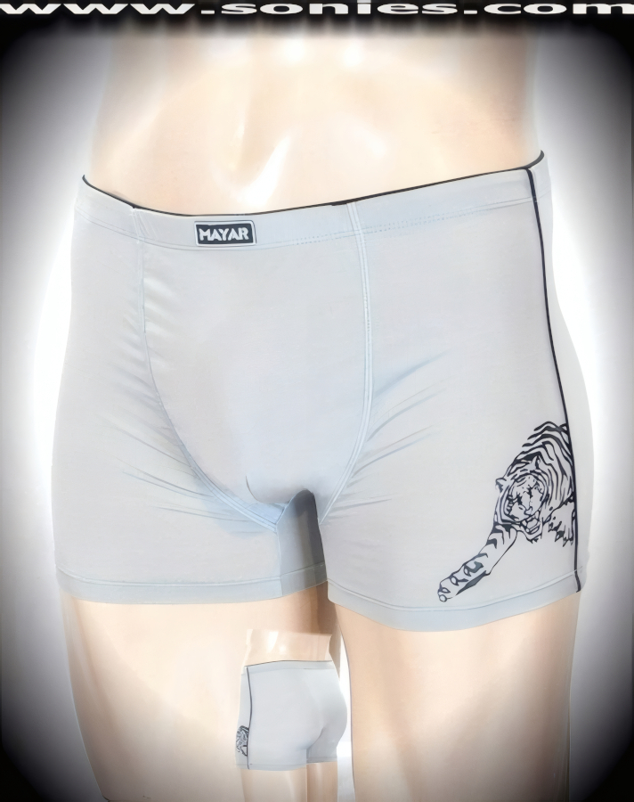 Sphinx Microfiber Boxer Brief with Tiger Print