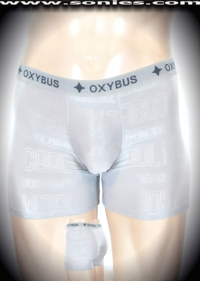 Mormo Men’s Microfiber Boxer Brief with OXYBUS Logo