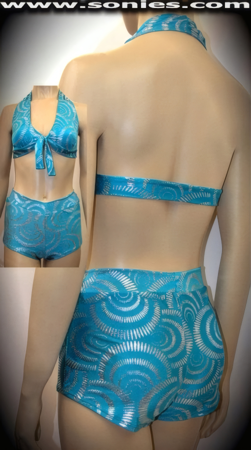 Giuseppe Dazzle Ray Lycra Two-Piece Set