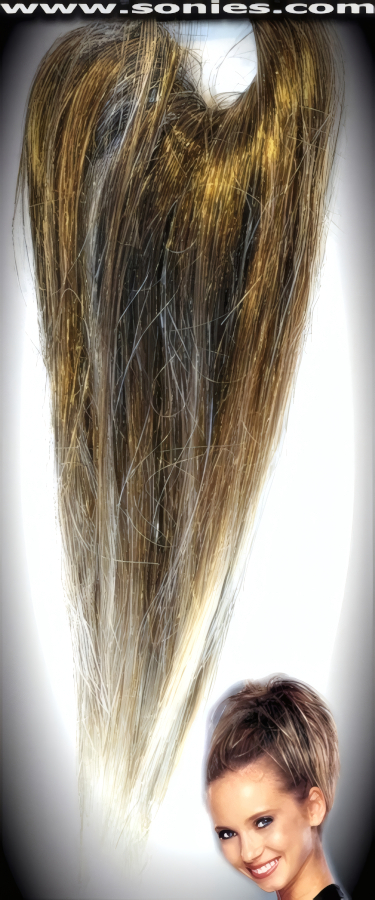 Auburn Frost ready-to-wear synthetic hairpieces