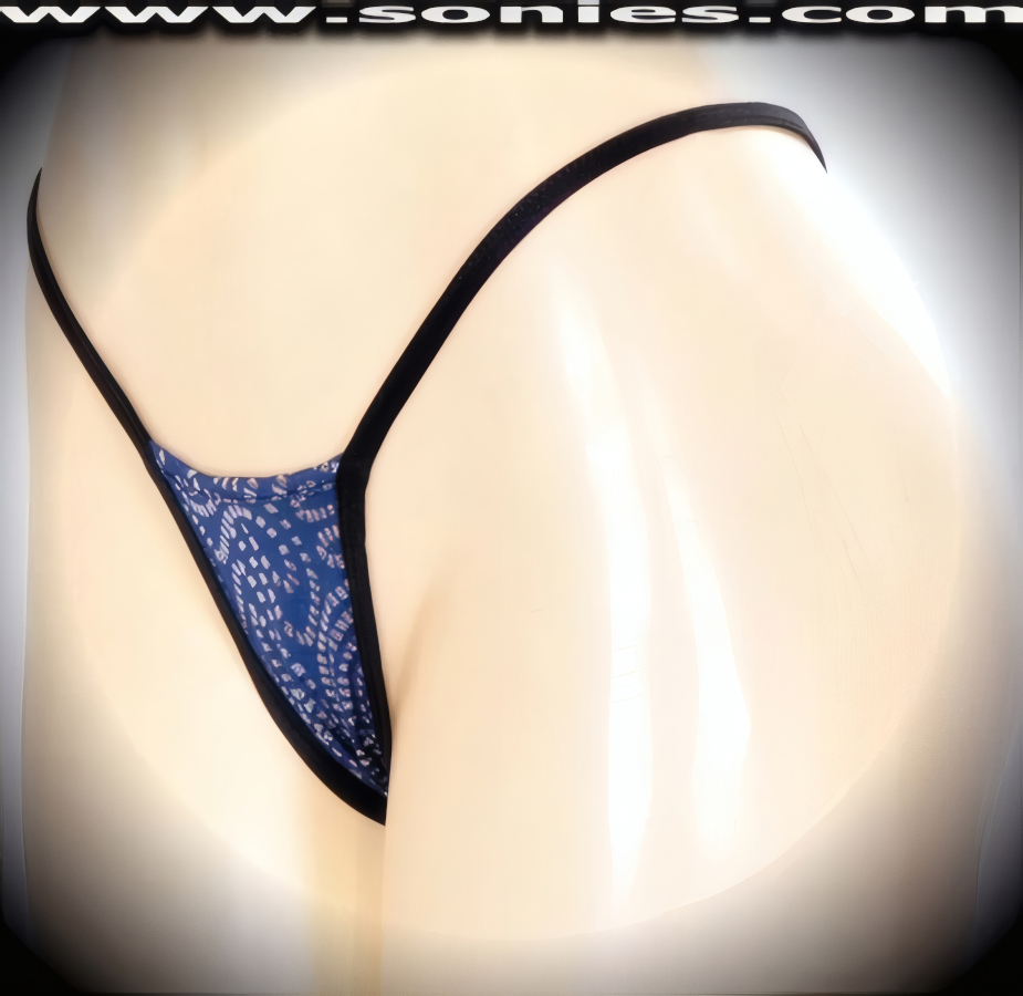 Altwegg Aztec Swirl Lycra Micro Thong Panty